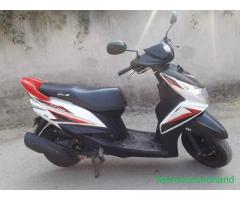 Yamaha ray z 113cc scooty on sale at kathmandu