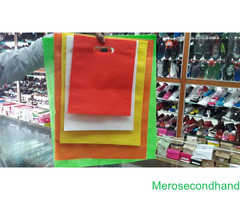 Natural Fabric shopping bags on sale at pokhara