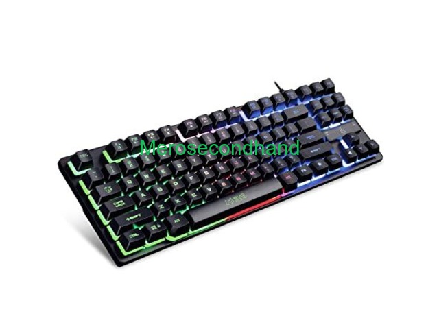 Evofox Fireblade Gaming Wired Keyboard With Led Backlit - 1/2