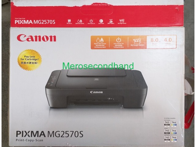 Canon PIXMA MG2570S Colour Printer - 1/3