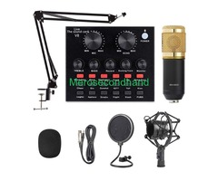 Bm-800 Pro Condenser Mic  at Pokhara Bagar Mic StudioSound Recording With Stand & Soundv Card