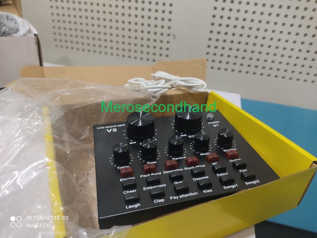Bm-800 Pro Condenser Mic  at Pokhara Bagar Mic StudioSound Recording With Stand & Soundv Card - 6/8