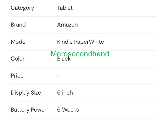 Amazon Kindle Paperwhite 10th Gen 32 GB - 5/8