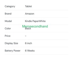 Amazon Kindle Paperwhite 10th Gen 32 GB - Image 5/8