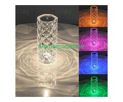 Modern Glass Crystal Table Lamp LED Rose Lights - Image 5/5