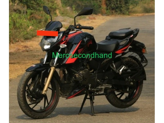 TVS Apache 2004V. Single channel ABS, - 1/1