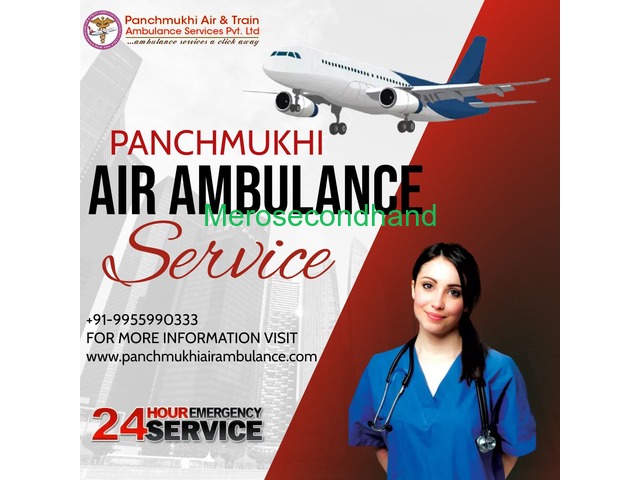 Hire Panchmukhi Air Ambulance Services in Patna with Medical Experts - 1/1