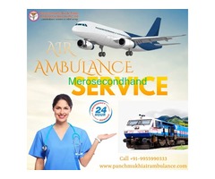 Use Panchmukhi Air Ambulance Services in Guwahati with Ventilator Setup