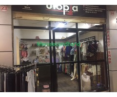 Clothing store on sale