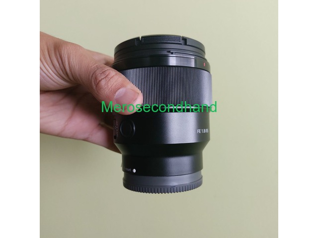 Sony Lens 85mm f1.8 - 1/5