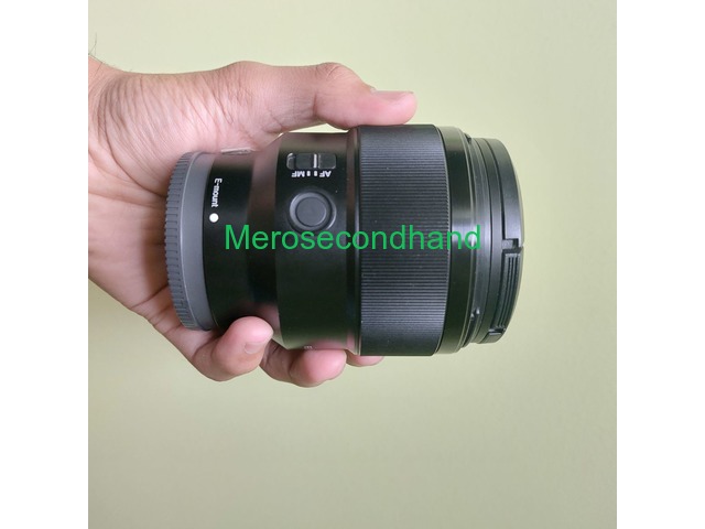 Sony Lens 85mm f1.8 - 4/5