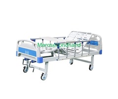 Deluxe portable hospital patient bed
