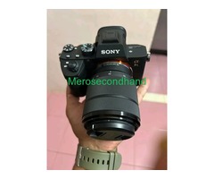 Sony A7iii Camera