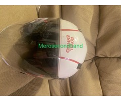 Helmet royal enfield new used once and after that never used perfect condition580 mm is the helmet