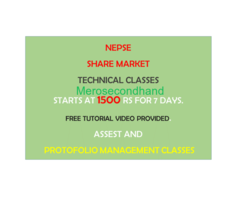 Nepse Technical Analysis Classes