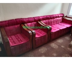 Red sofaset