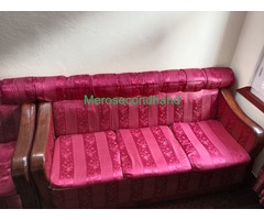 Red sofaset