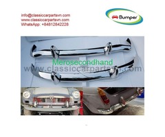 MGB bumpers without rubber on over riders