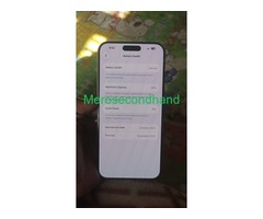 I phone15 pro max(Sell)