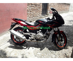 Pulsar 220f red n black bike on sale at kathmandu - Image 1/4