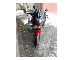 Pulsar 220f red n black bike on sale at kathmandu