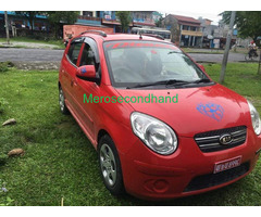Kia picanto red car on sale at pokhara nepal