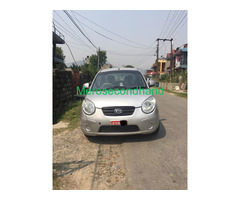 Secondhand kia picanto car on sale at pokhara nepal