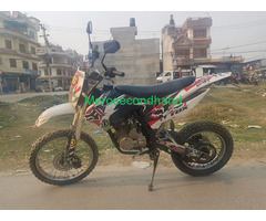 Secondhand dirt bike on sale at kathmandu nepal