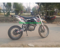 Secondhand dirt bike on sale at kathmandu nepal