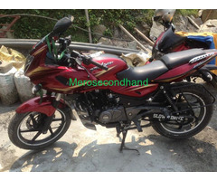 Used secondhand pulsar 220F bike on sell at pokhara