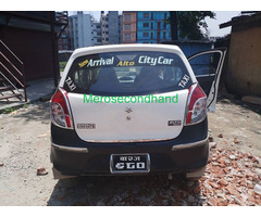 Used secondhand Alto taxi-car on sell at kathmandu