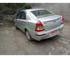 Full option secondhand toyota etios car on sale at kathmandu