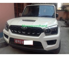 Mahindra Scorpio S4 2WD 2017 on Sale at kathmandu nepal