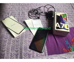 Samsung A70s mobile on sale at kathmandu nepal - Image 4/5