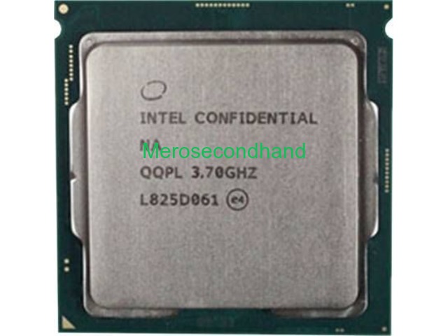 Intel Core i5-9600K 3.7 GHz Upto 4.6 GHz LGA 1151 Socket 6 Cores 6 Threads 9 MB Smart Cache Desktop - 1/3
