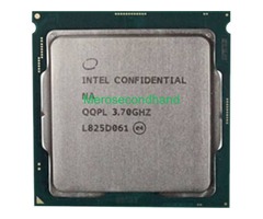 Intel Core i5-9600K 3.7 GHz Upto 4.6 GHz LGA 1151 Socket 6 Cores 6 Threads 9 MB Smart Cache Desktop