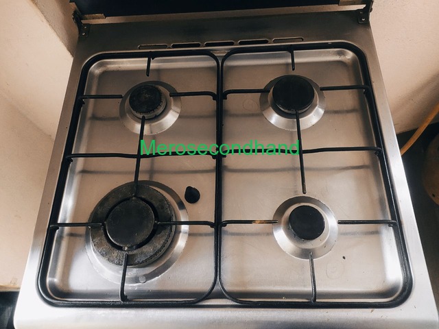 Gas oven with 4 cooktops - 2/3